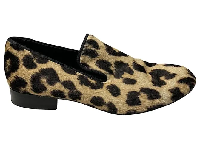 Mocassini Céline in cavallino animalier Stampa python