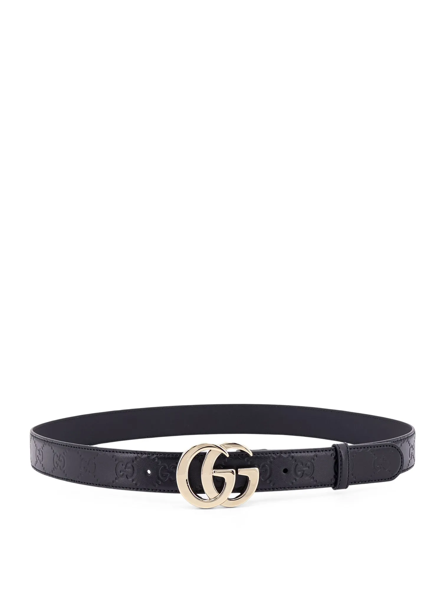 Gg Milano Leather Belt