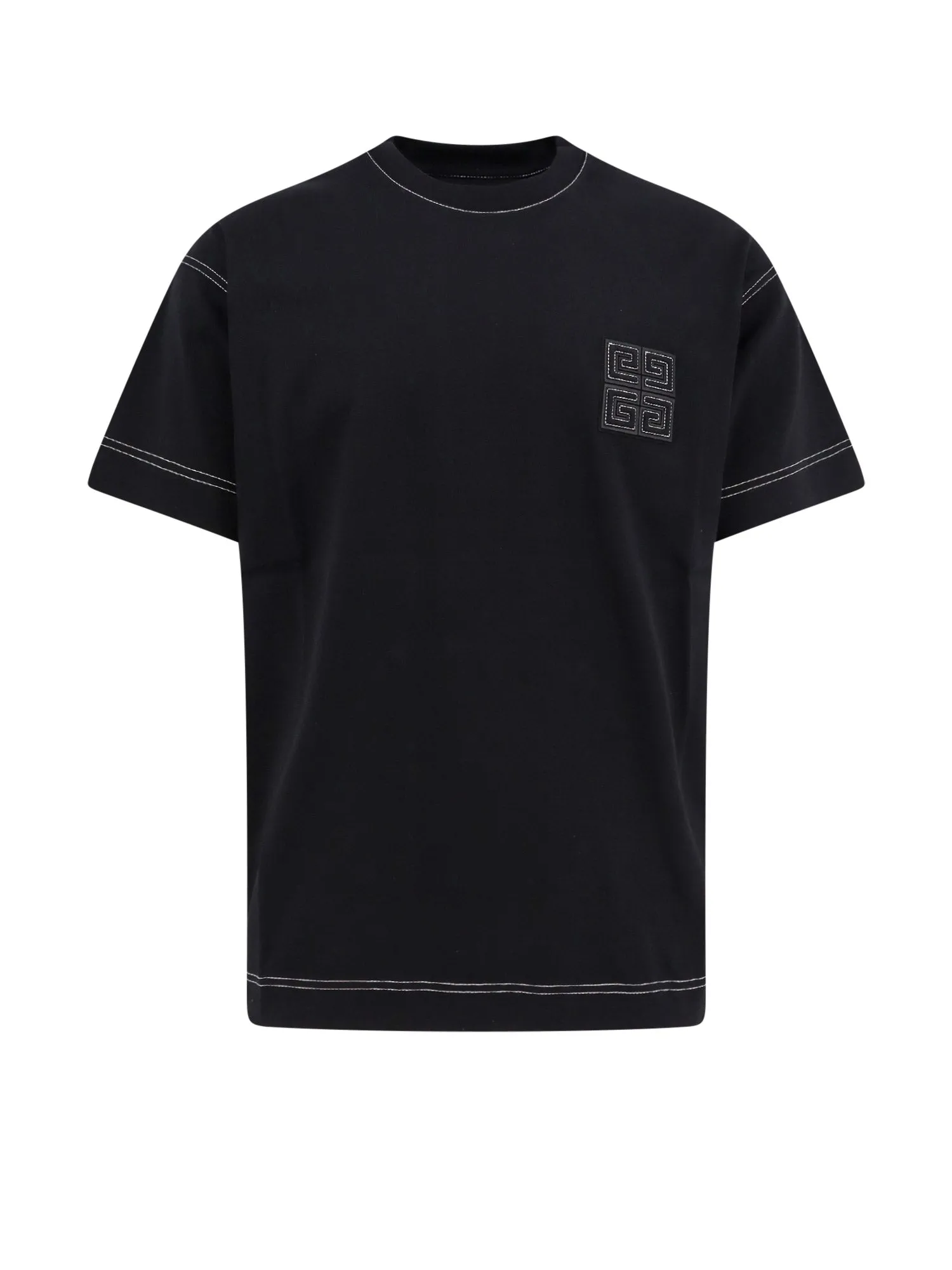 Cotton T-Shirt With 4g Patch