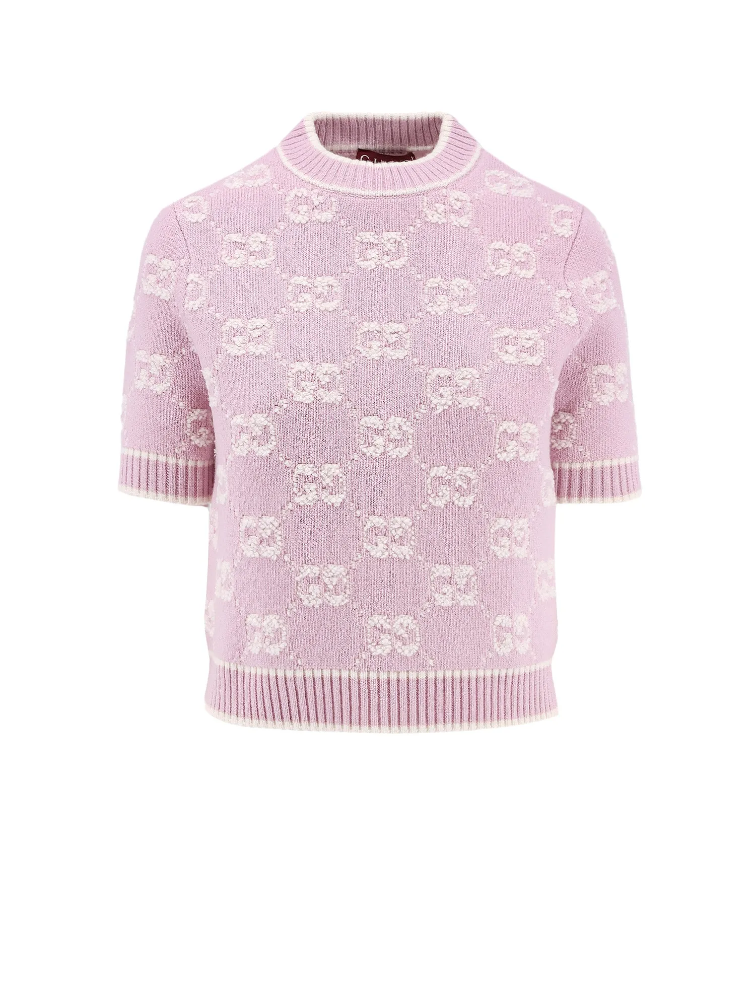 Gg Jacquard Bouclé Wool Sweater