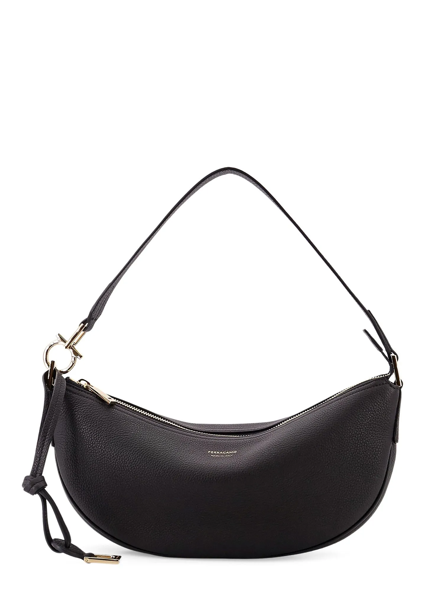 Hobo Bag S Hammered Leather Shoulder Bag