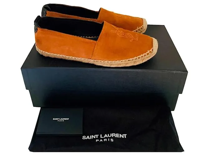 Saint Laurent Monogramma Marrone chiaro