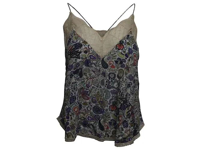 Canotta stampata Christy Zadig & Voltaire in viscosa multicolore