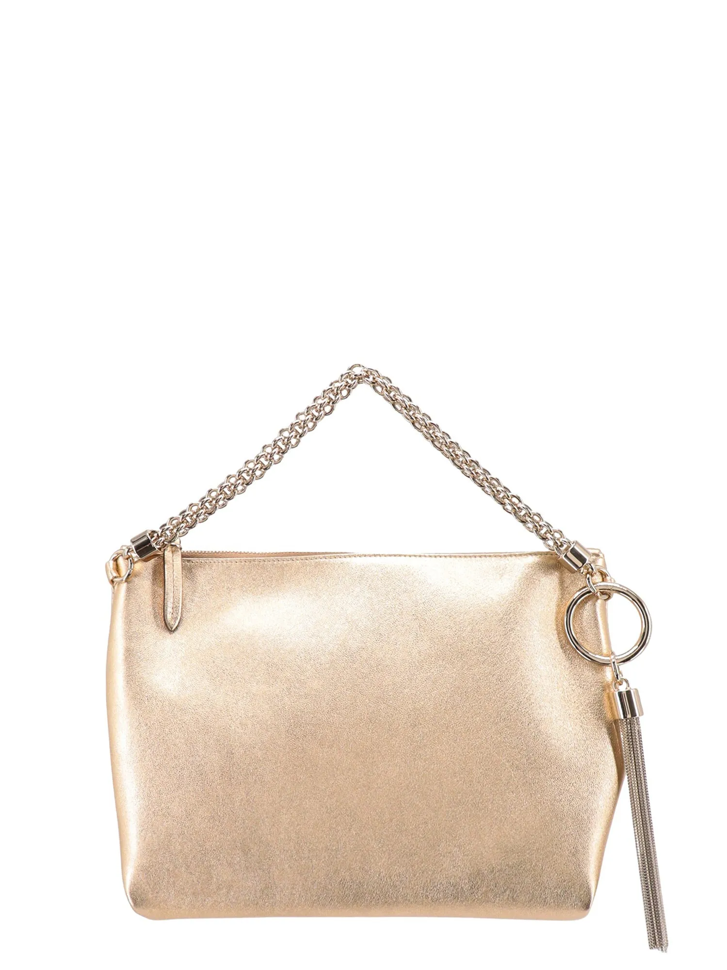 Gold Leather Handbag