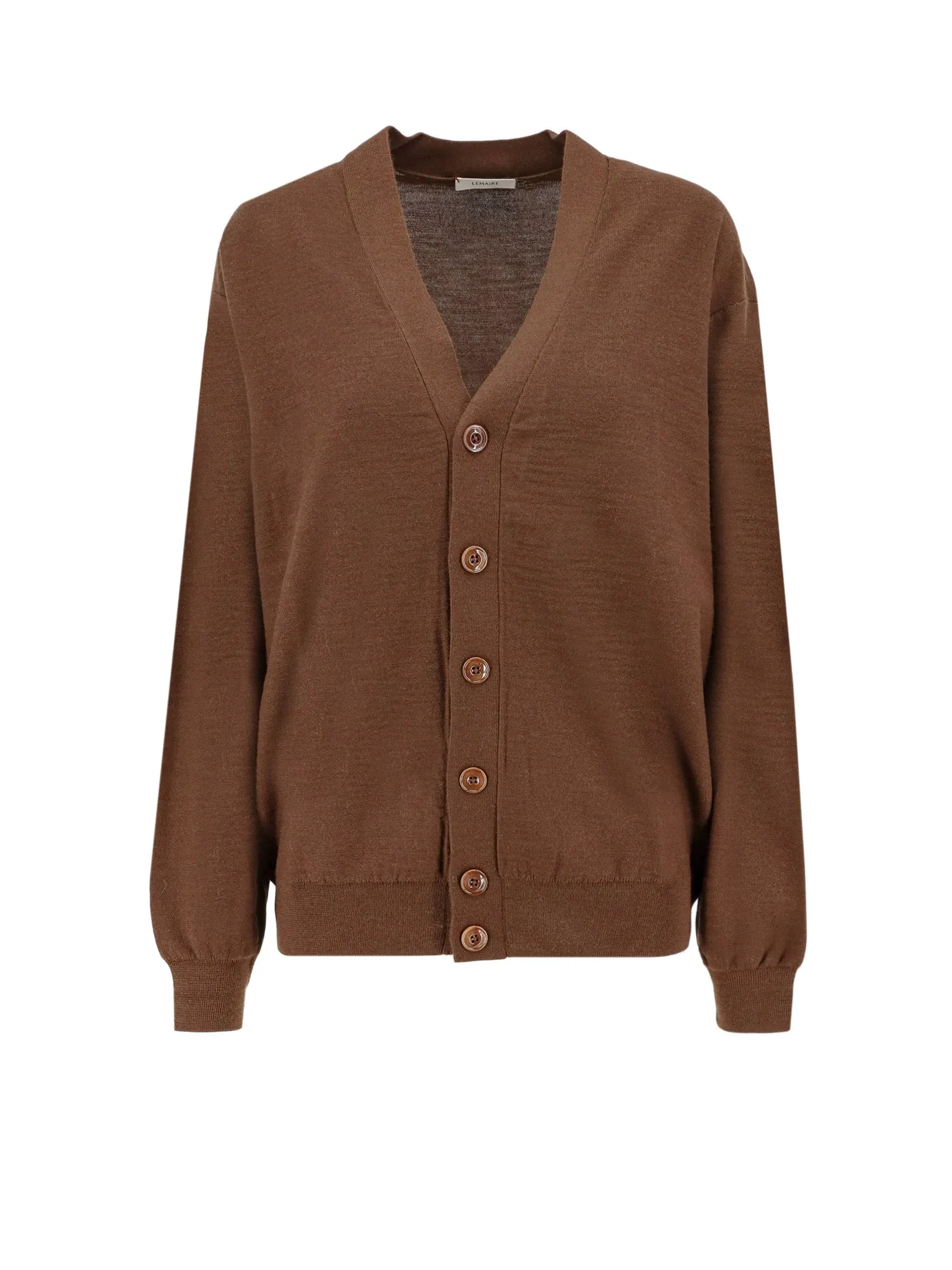 Wool Blend Relaxed Fit Cardigan