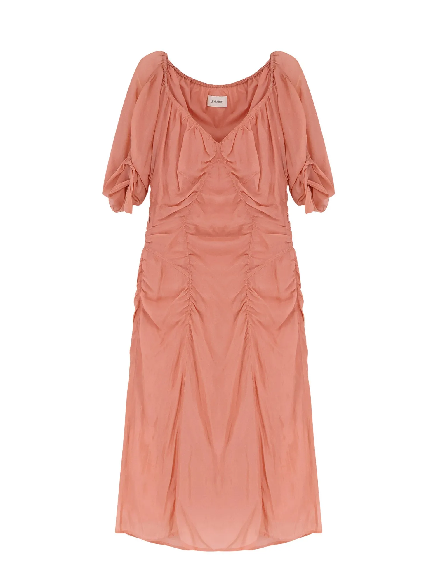 Silk Crepe Midi Dress
