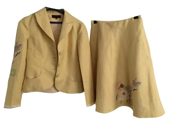 Kenzo Vestito gonna Giallo