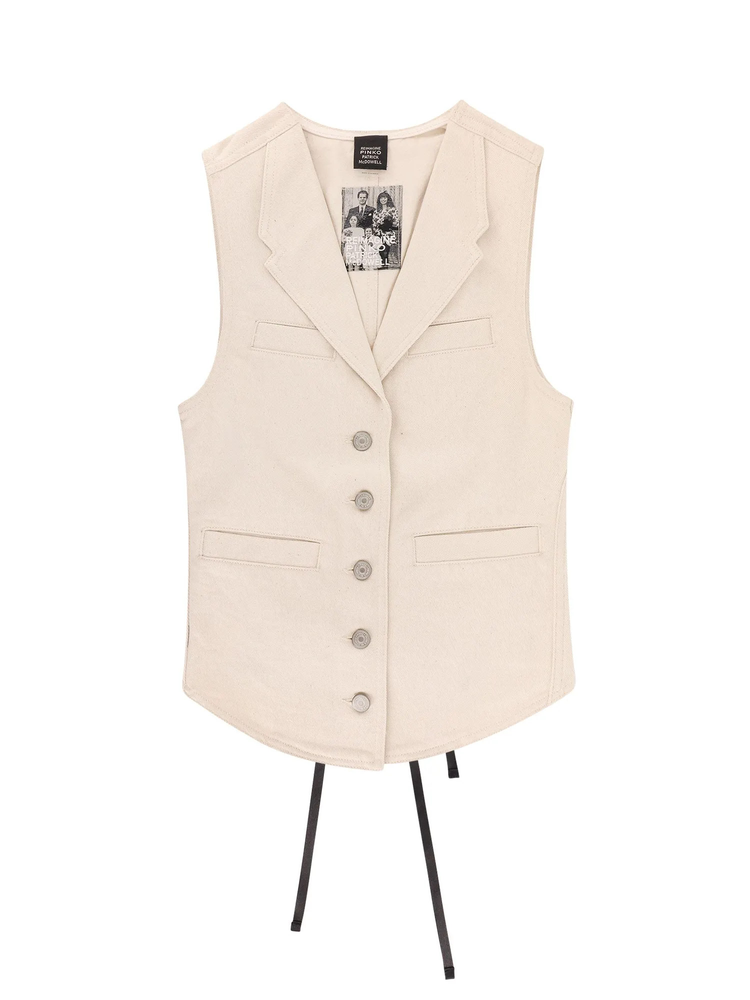 Galiceno Reimagine Pinko X Patrick Mcdowell Vest