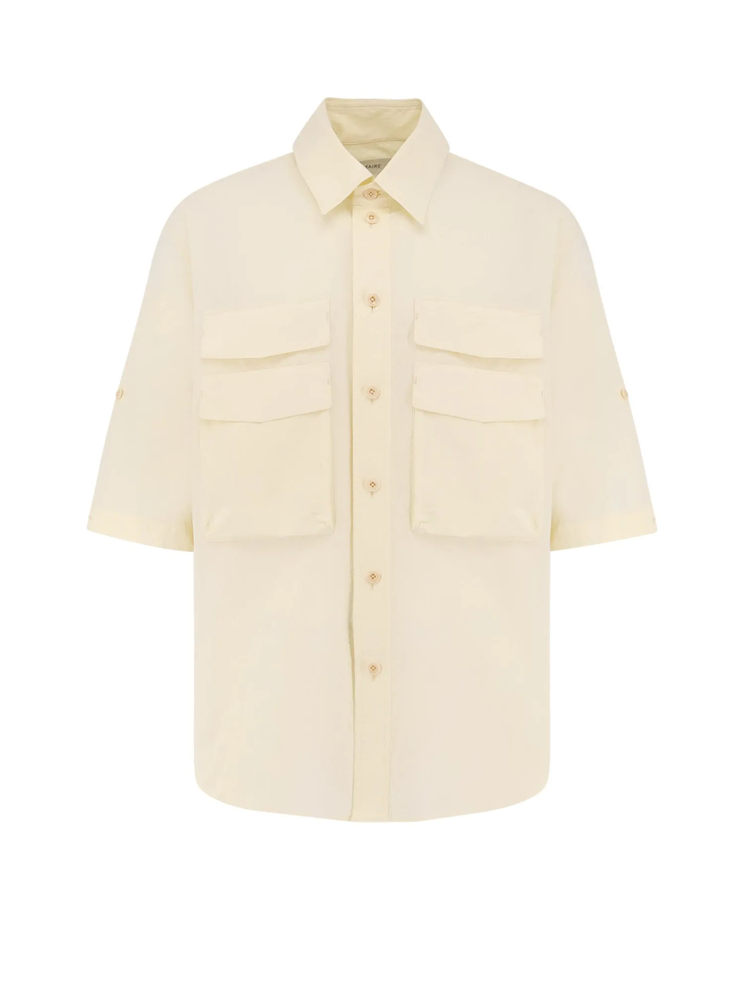 Utility Crepe Cotton Shirt