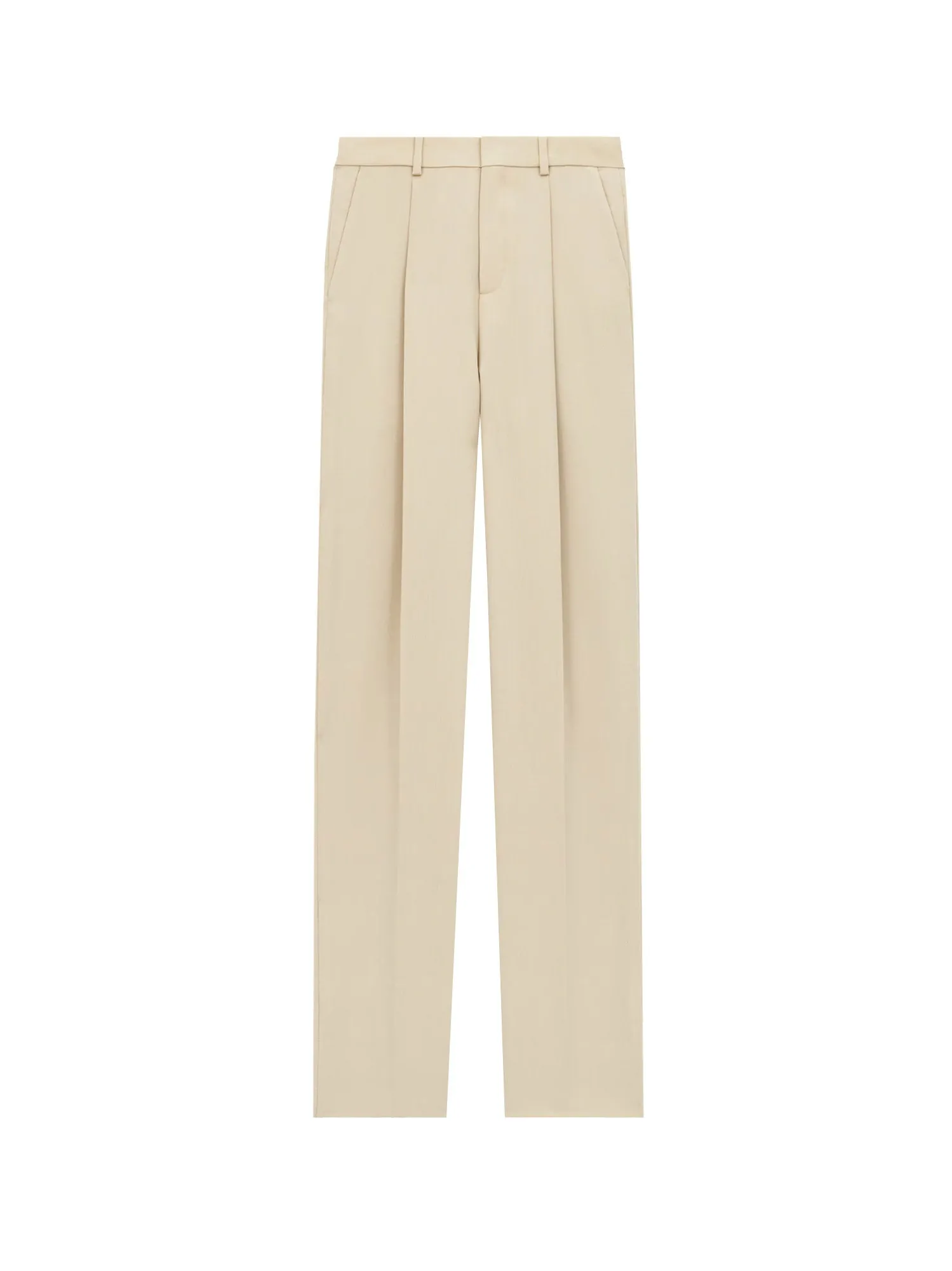 Wool Tuxedo Trouser With Silk Lining