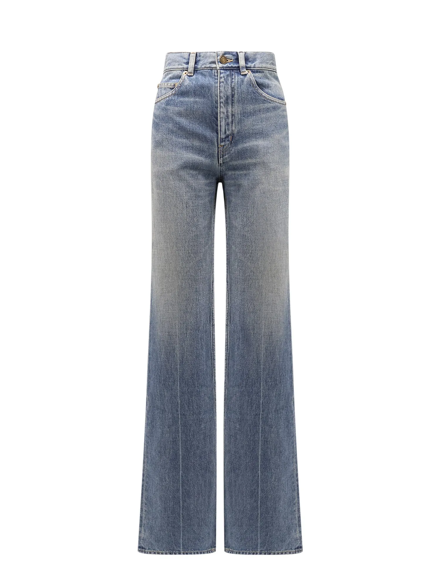 70'S Jeans With Flared Boot-Cut Leg