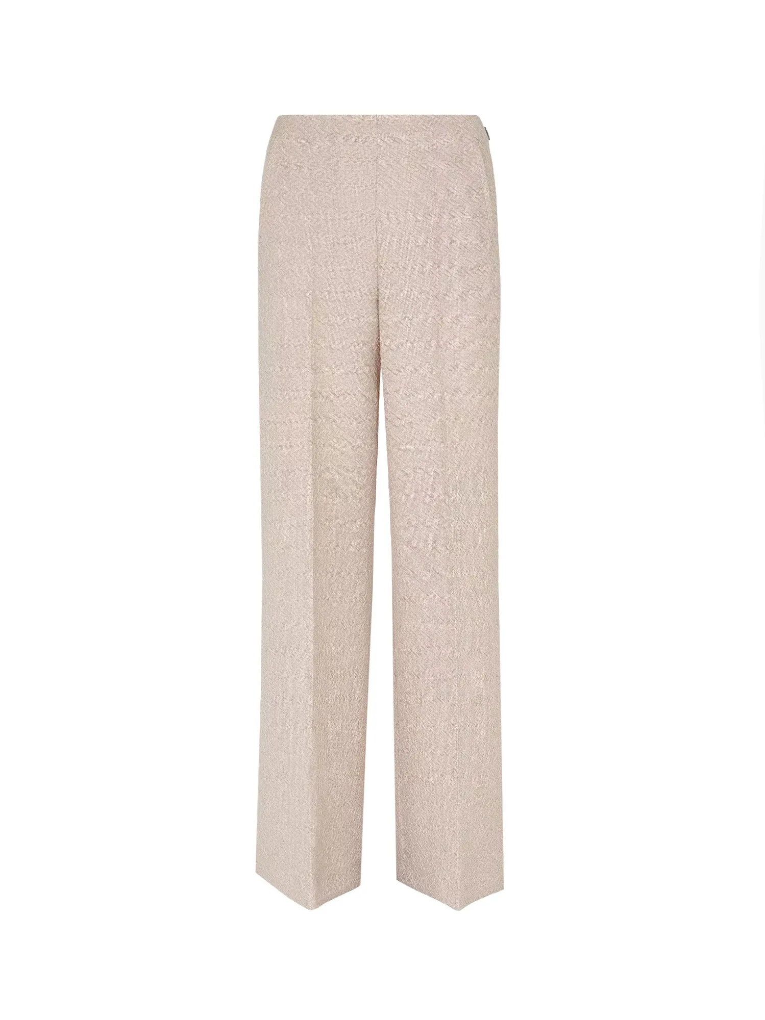 Ff Diagonal 3d Wool Trouser