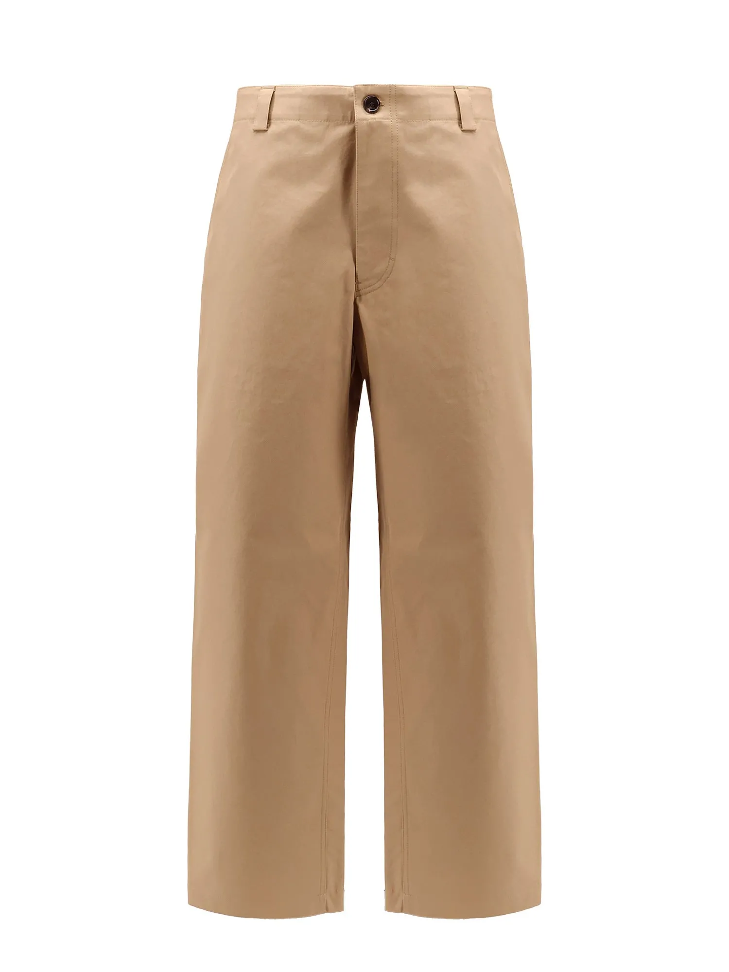 Cotton Trouser With Web Detail