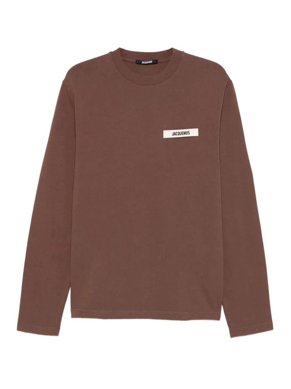 Camicia A Maniche Lunghe Con Logo