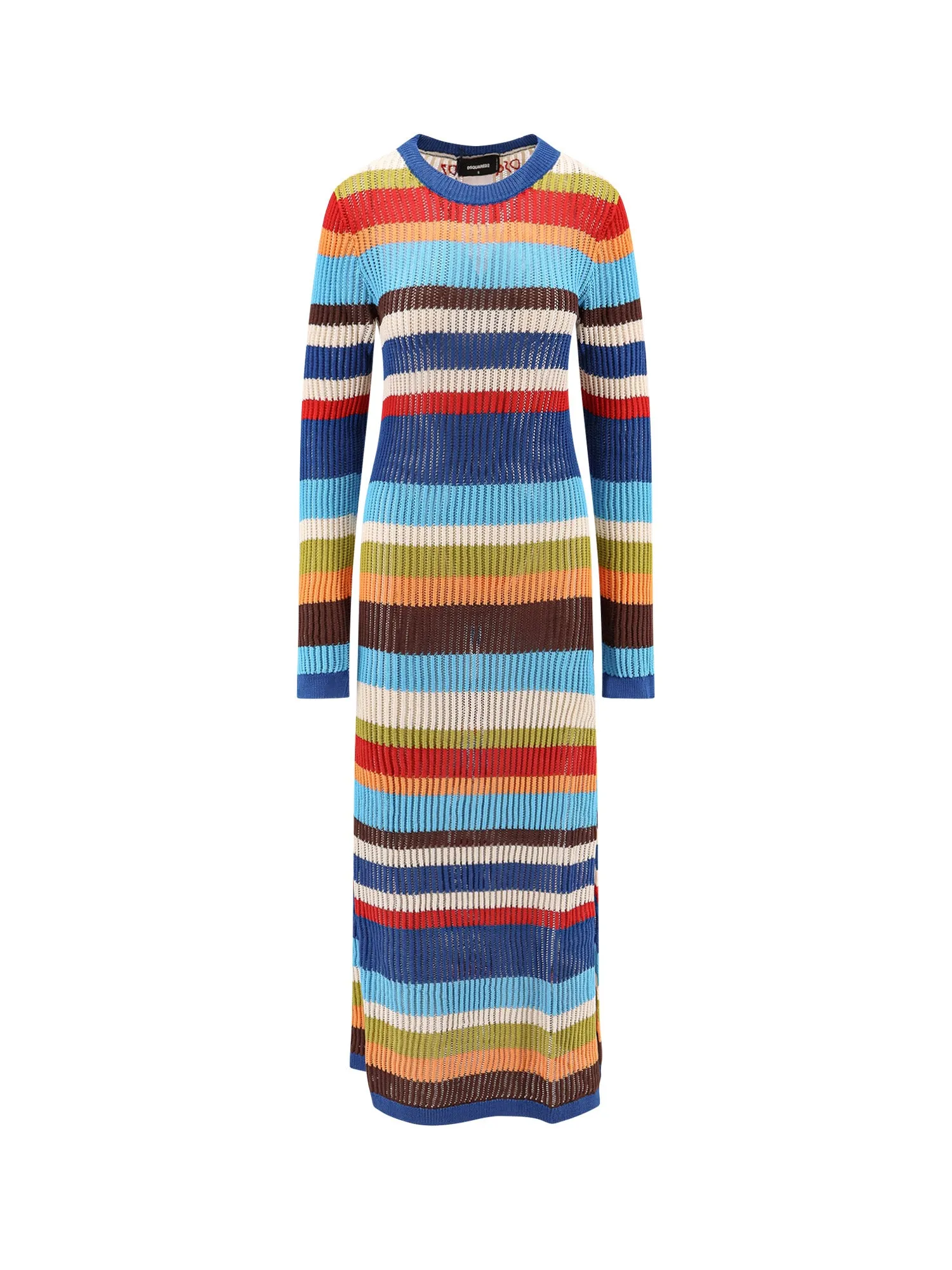 Dsquared2 Summer Lovers Cotton Long Dress