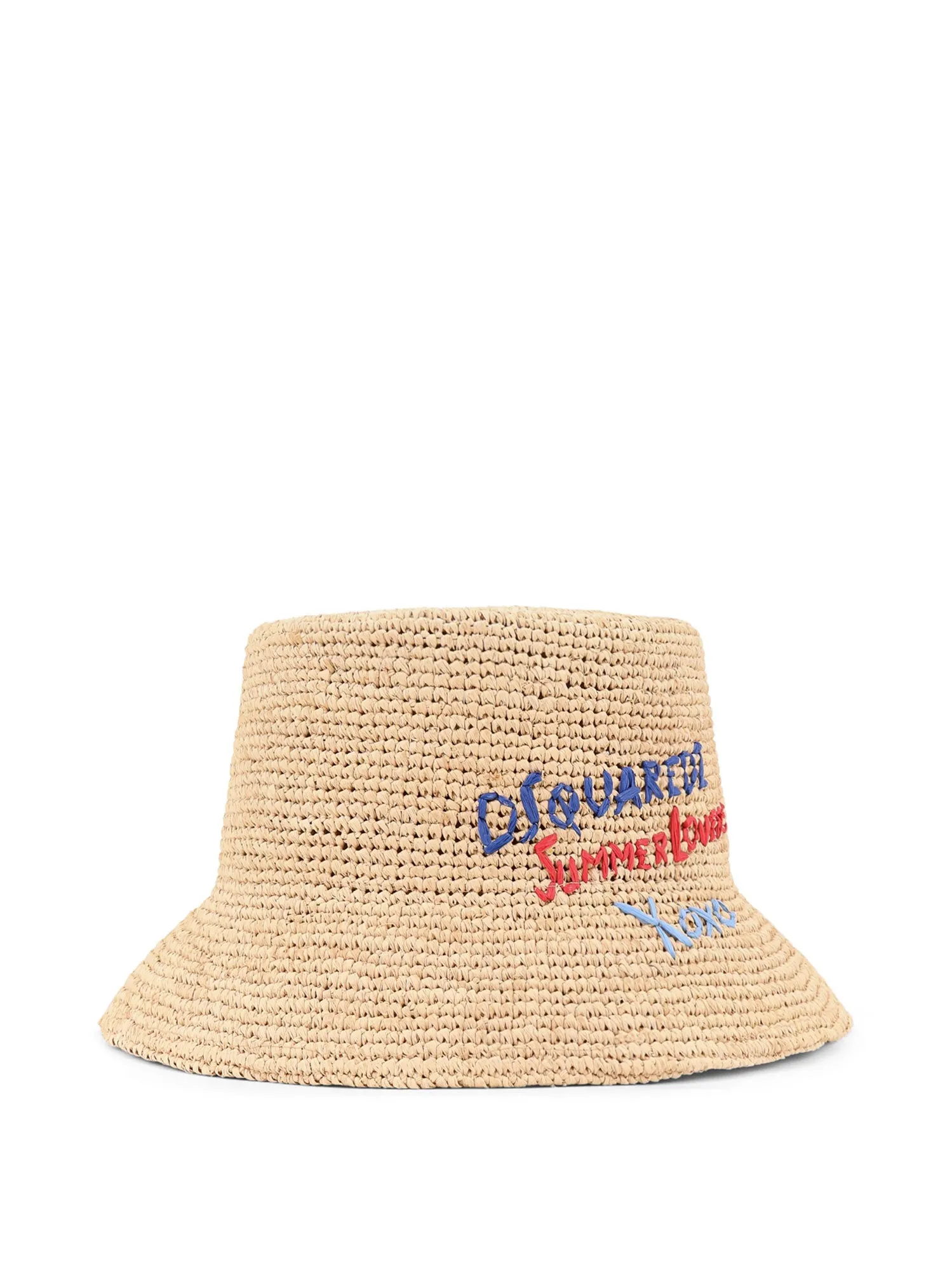 Dsquared2 Summer Lovers Natural Rafia Cloche