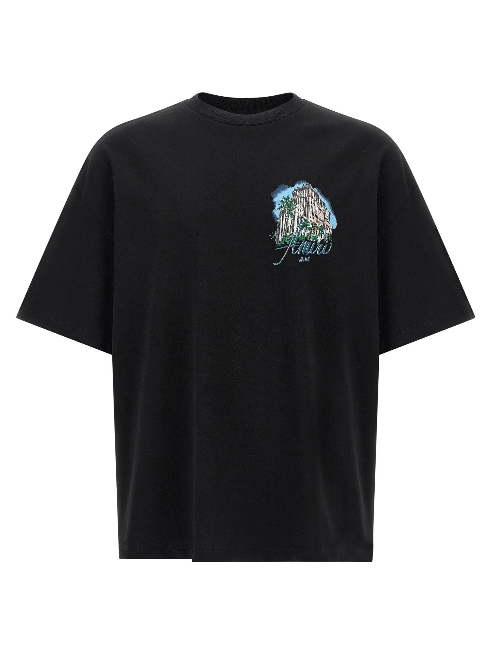 Amiri Hotel T Shirt Nero