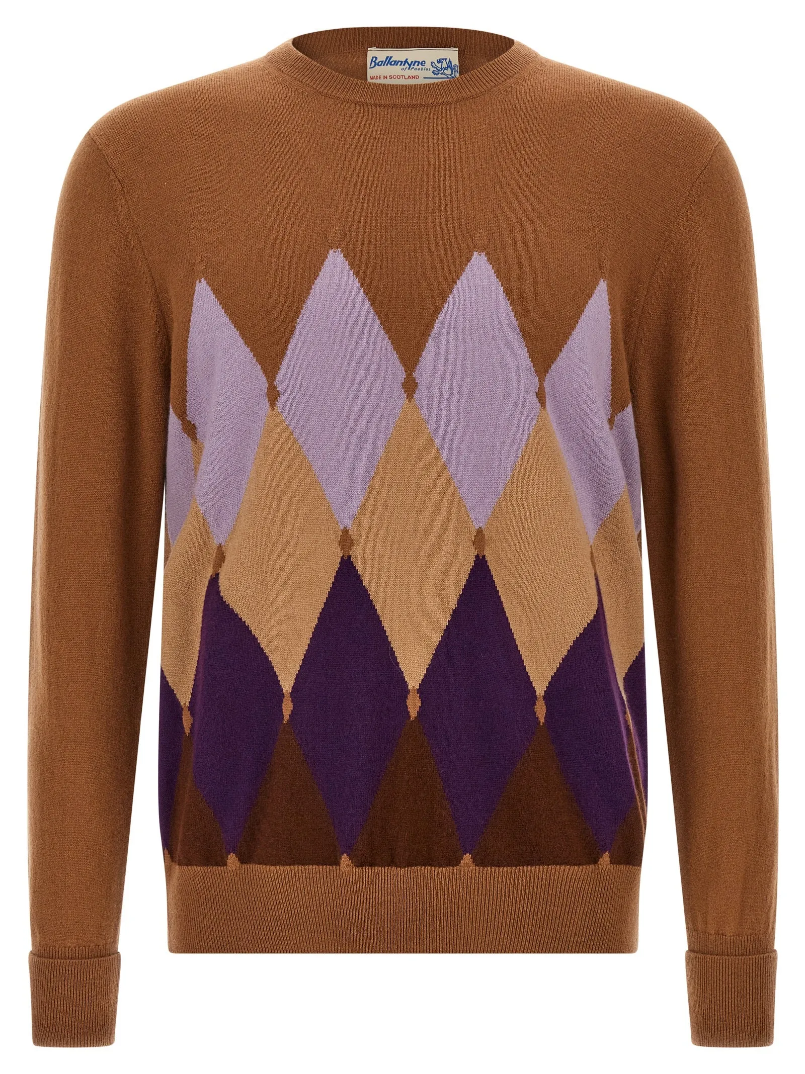 Argyle Sweater Maglioni Marrone