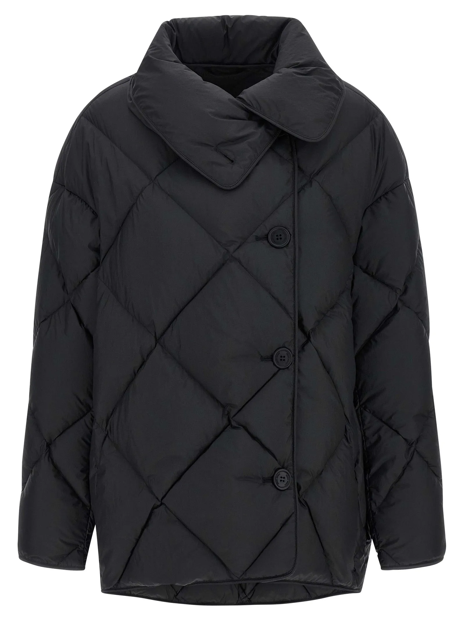 Cozy Queen Puffer Jackets Nero