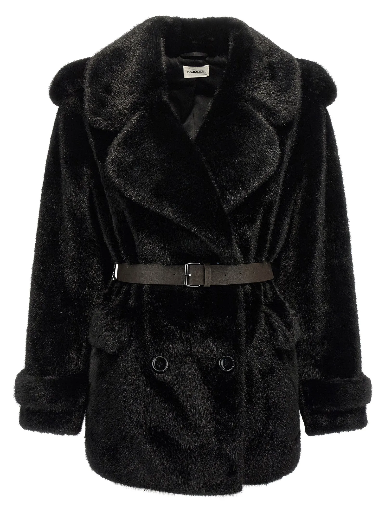 Faux Coat Pellicce Marrone