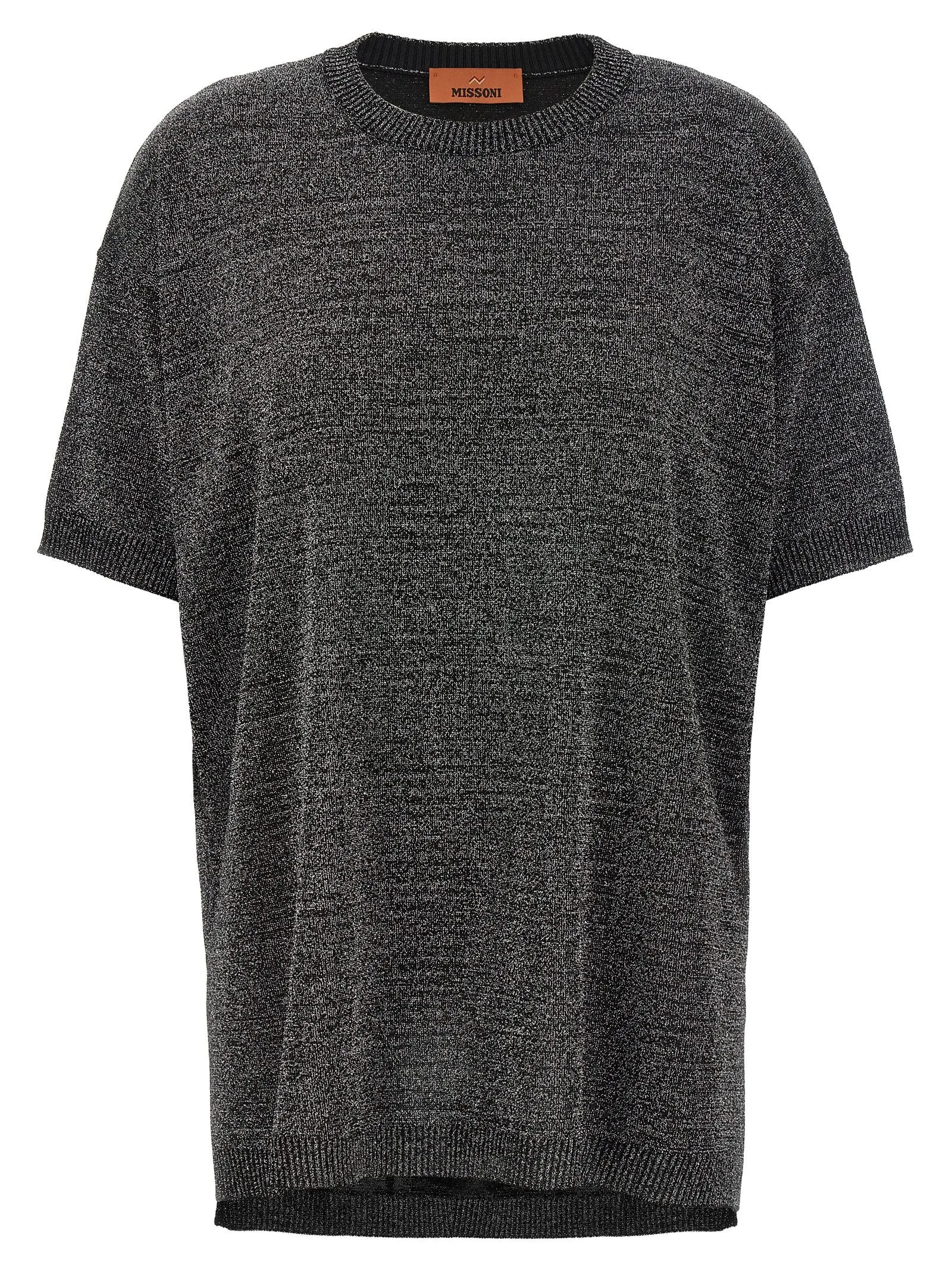 Knitted T-Shirt Maglioni Silver