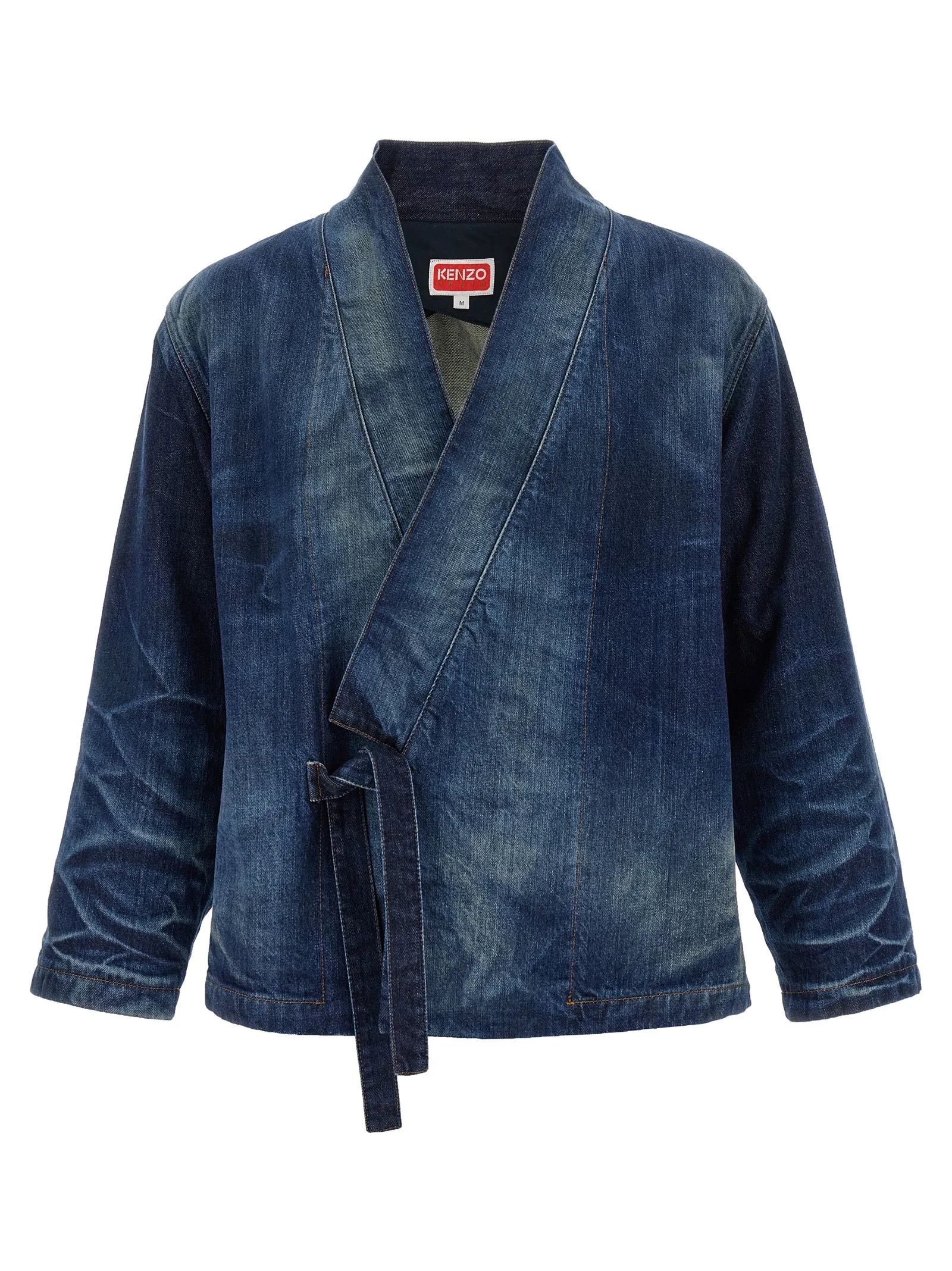 Kimono Jacket Puffer Jackets Blu