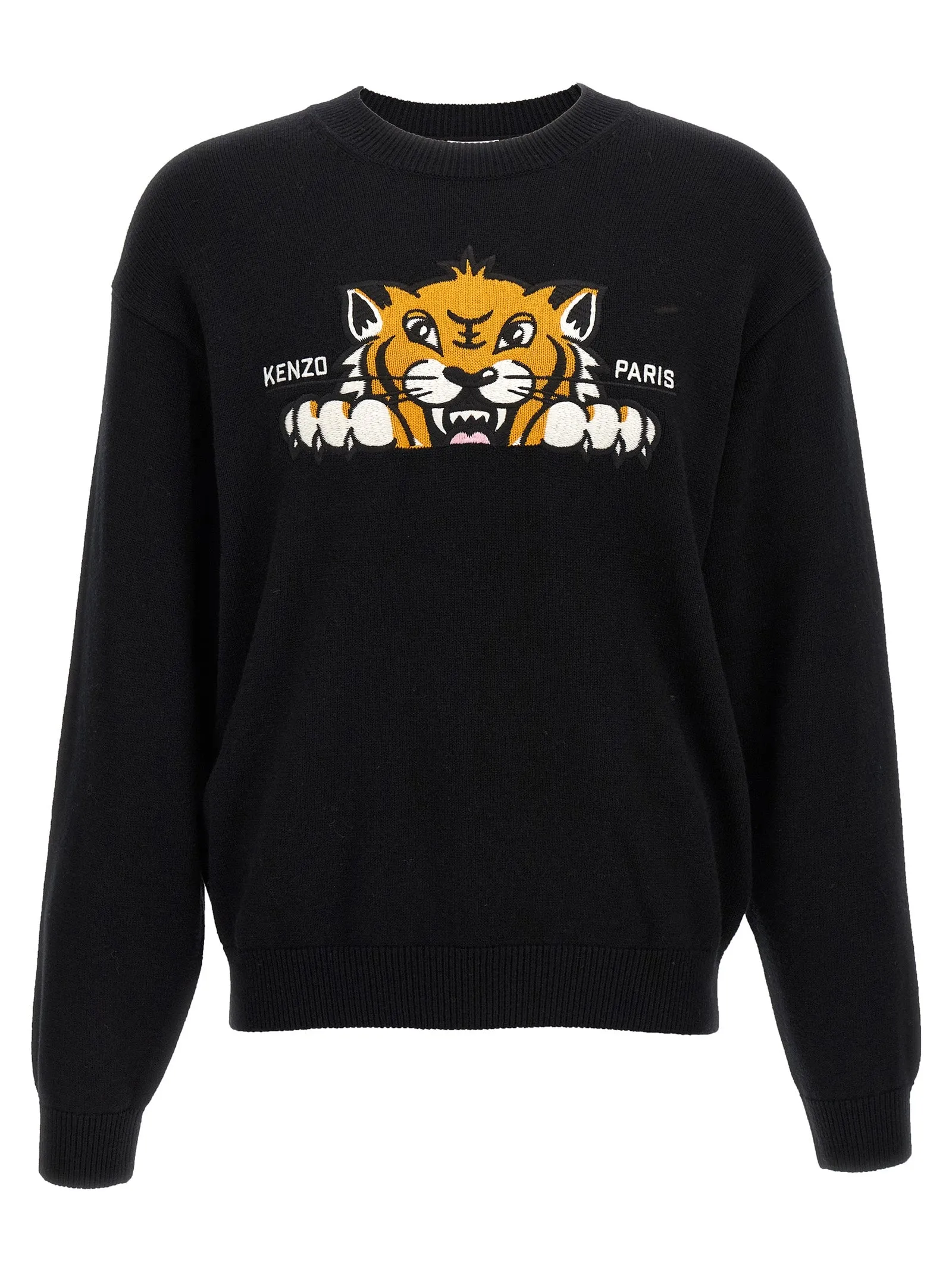 Kenzo Happy Tiger Maglioni Nero