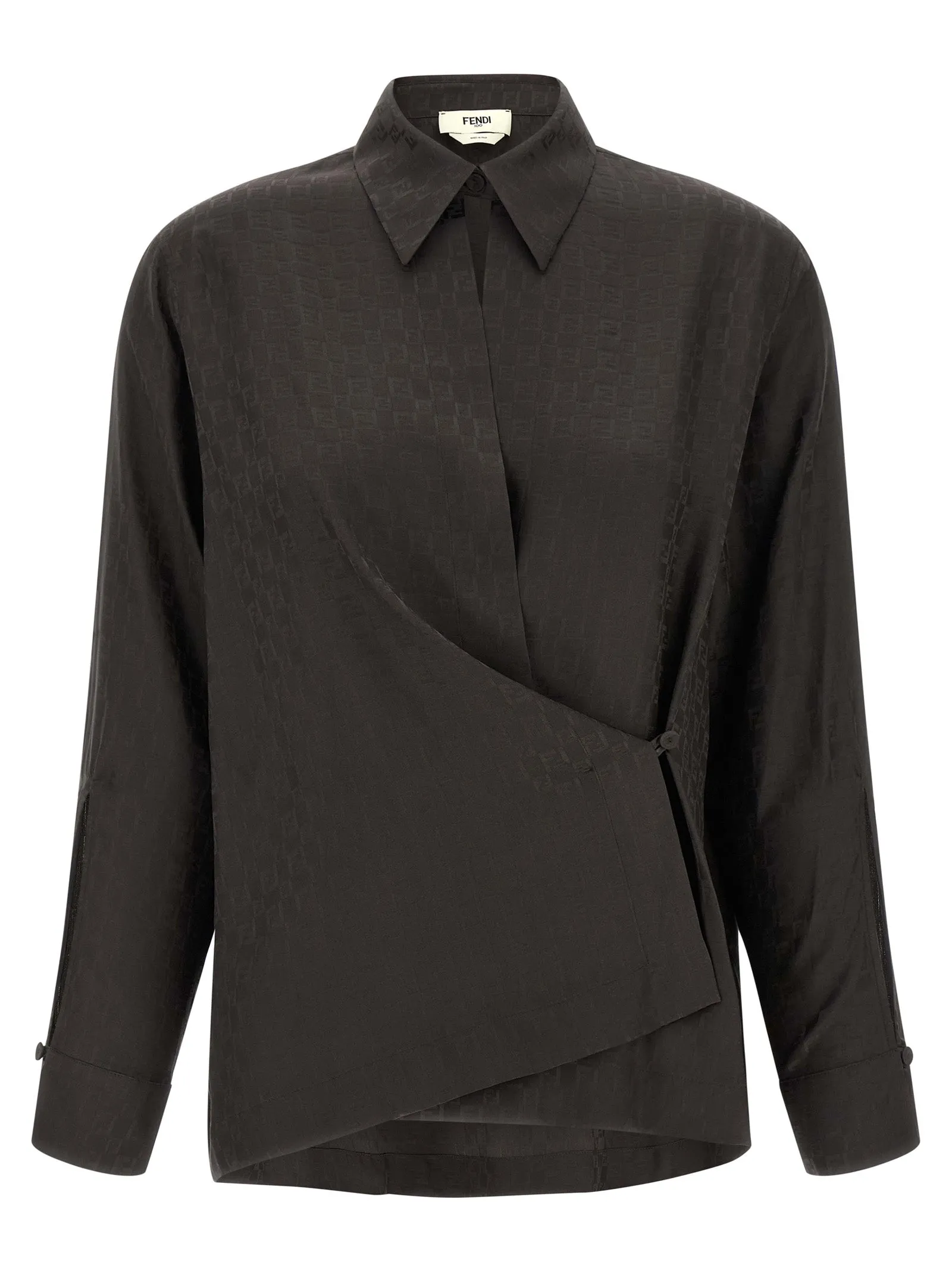 Chess Ff Camicie Marrone