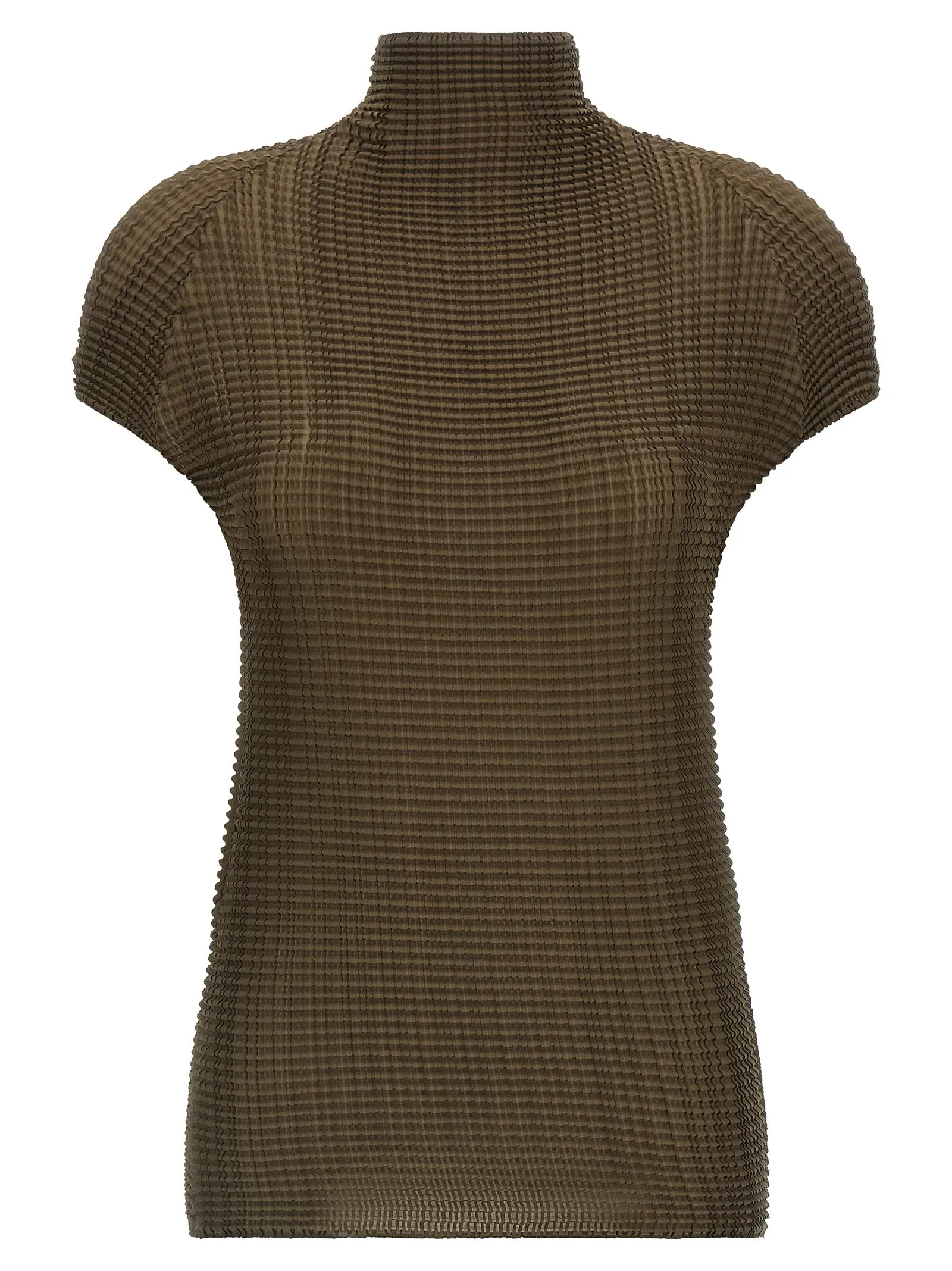 Wooly Pleats-58 T Shirt Verde