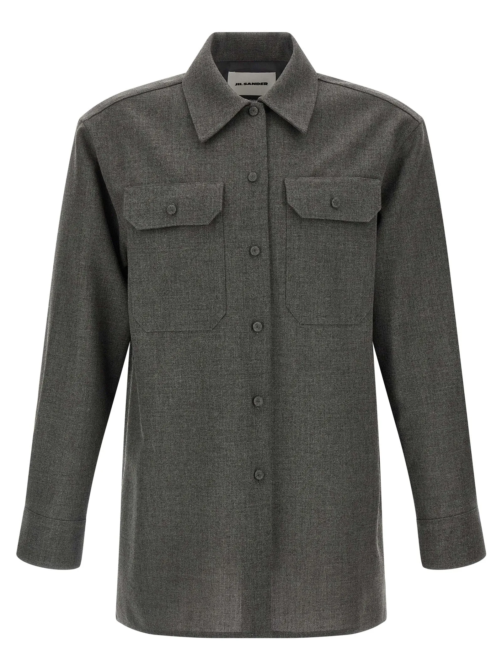 Canvas Shirt Camicie Grigio