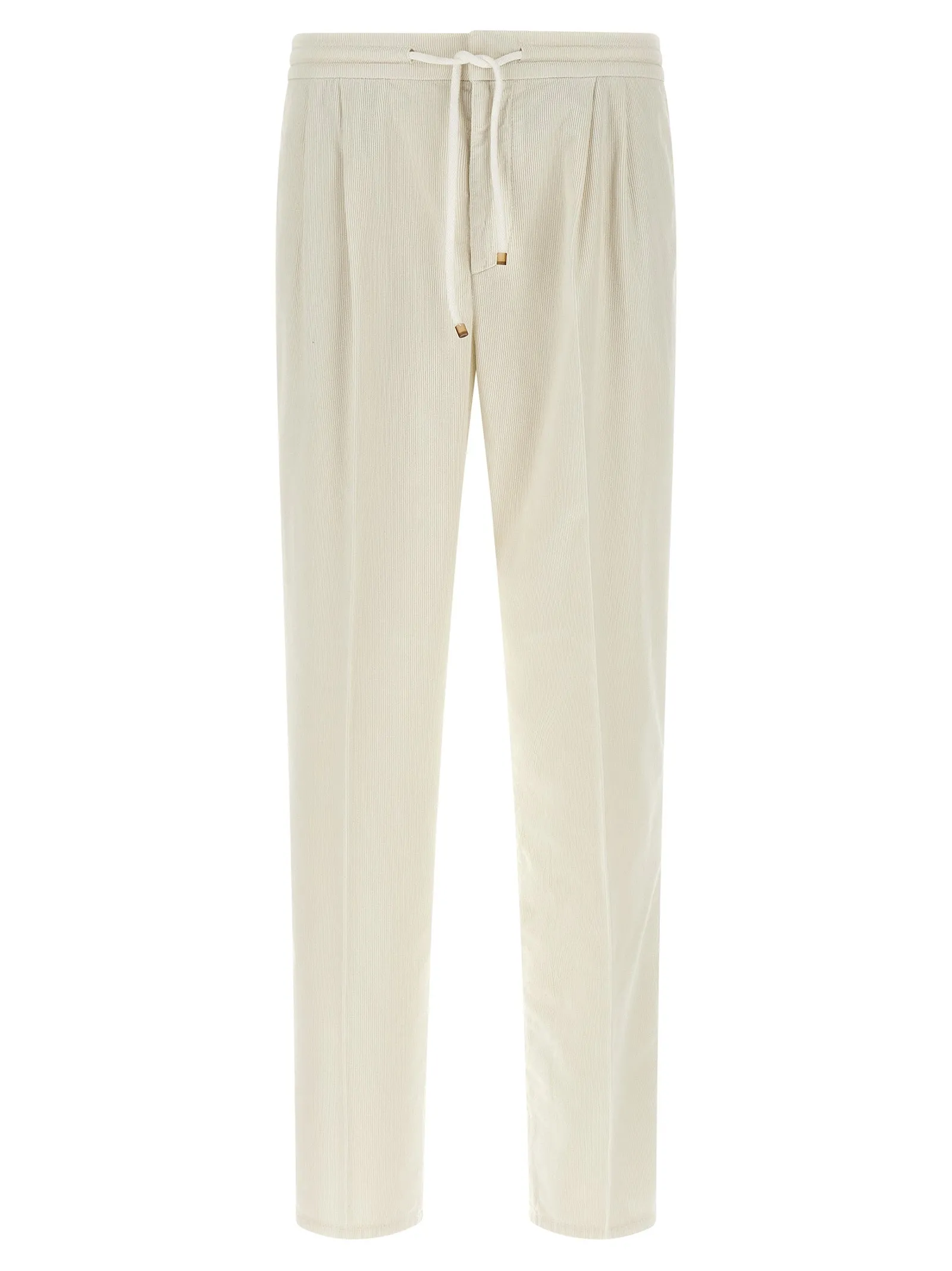 Corduroy Trousers Pantaloni Bianco