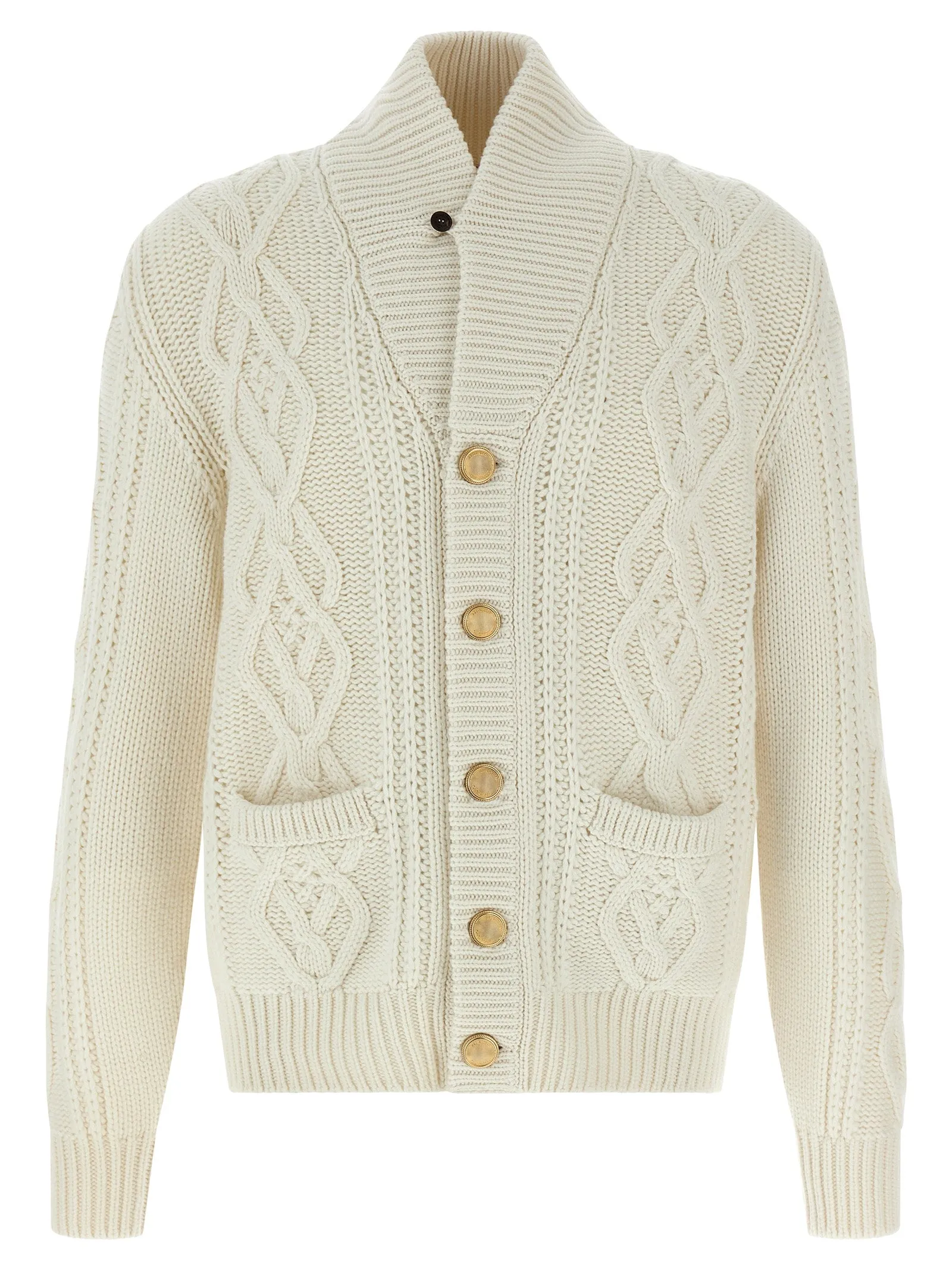 Cashmere Cardigan Maglioni Bianco