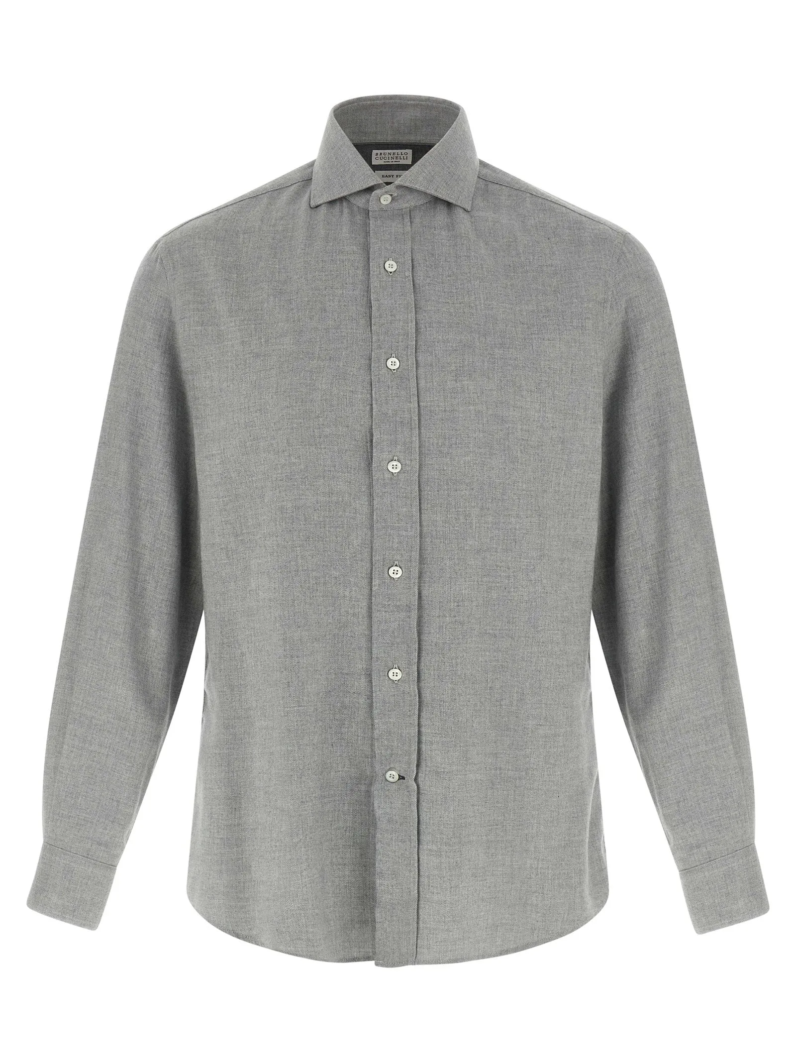 Cotton Shirt Camicie Grigio