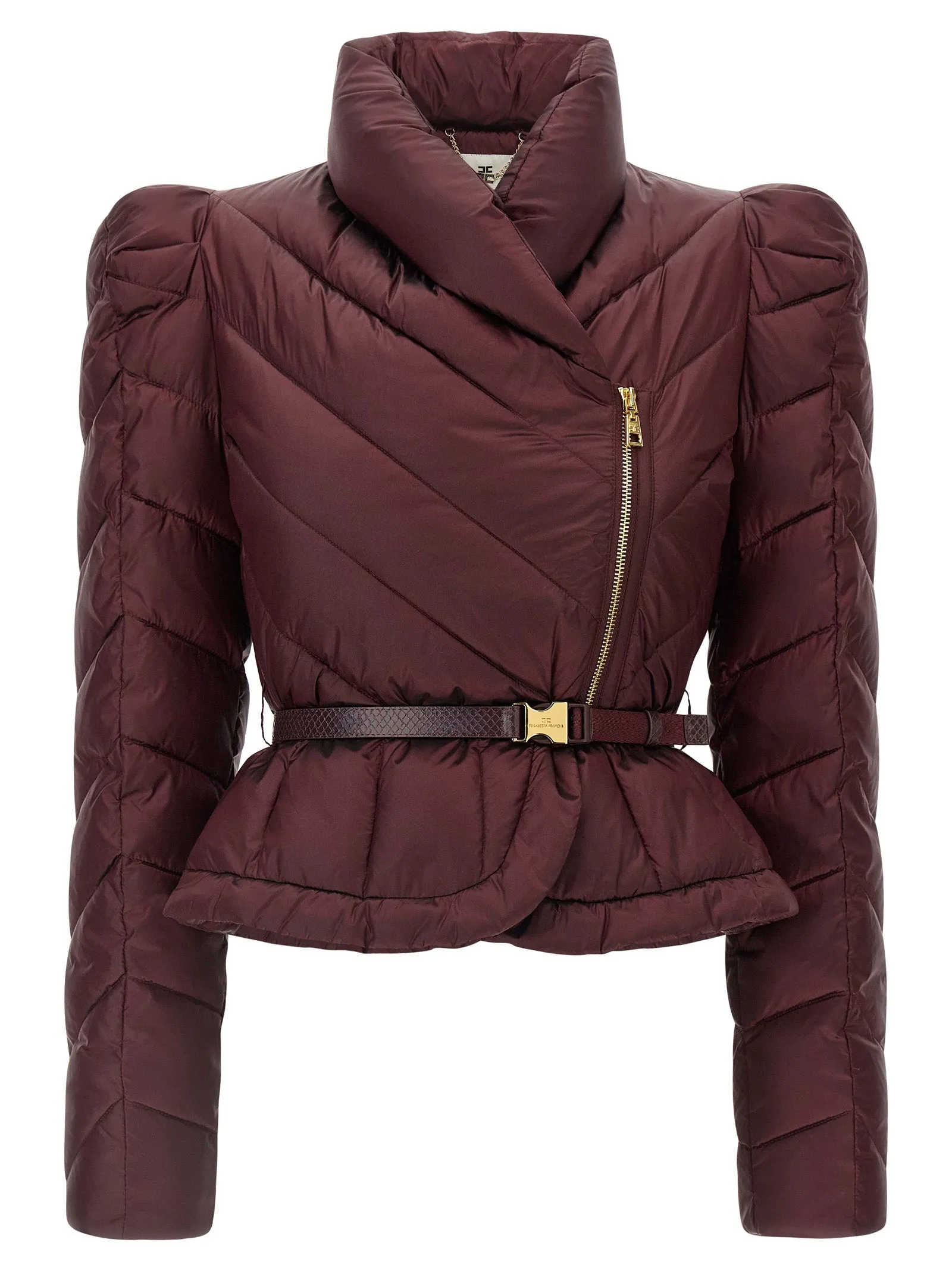 Vela Fabric Down Jacket Puffer Jackets Bordeaux