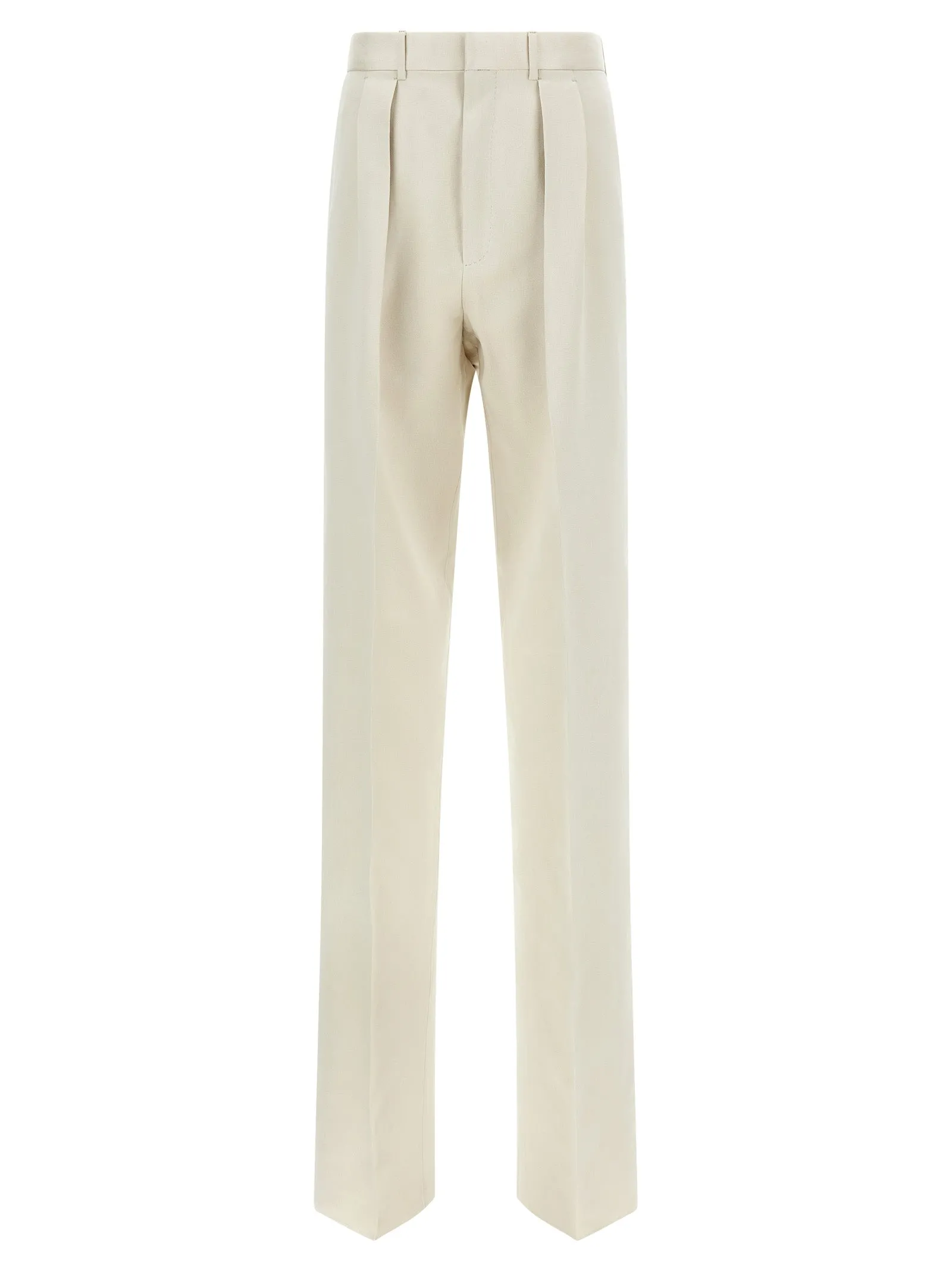 Double Pinch Pantaloni Beige