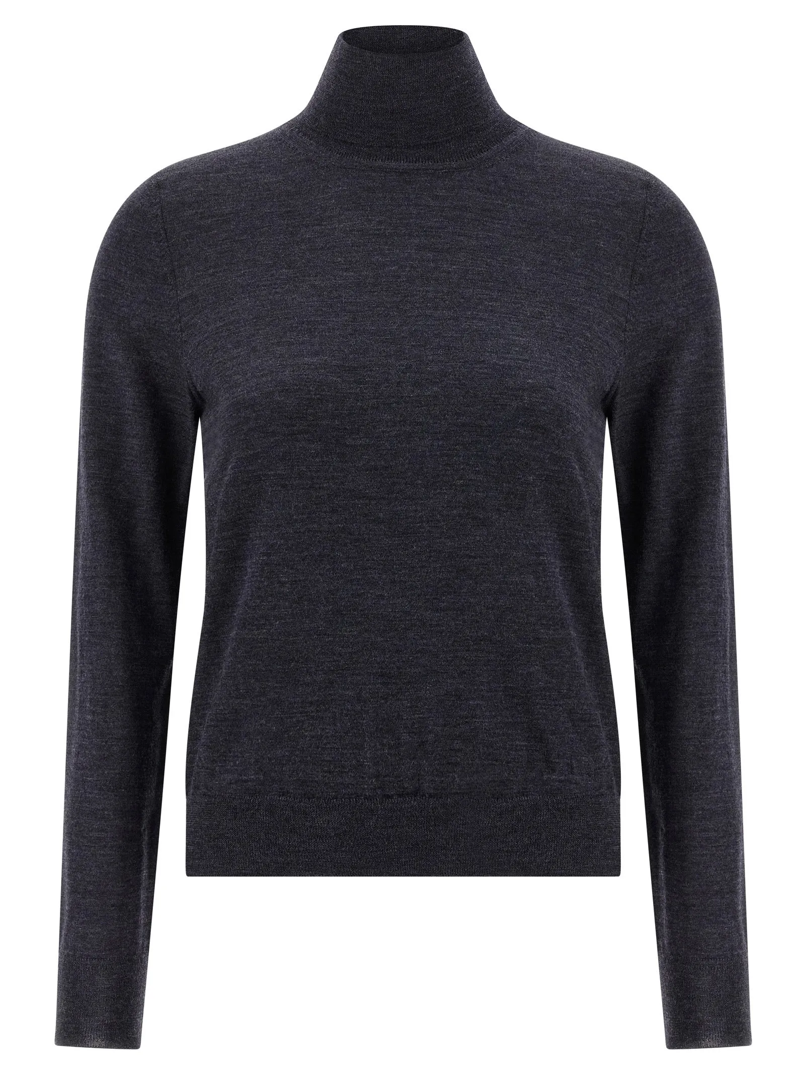 Wool Turtleneck Sweater Maglioni Blu