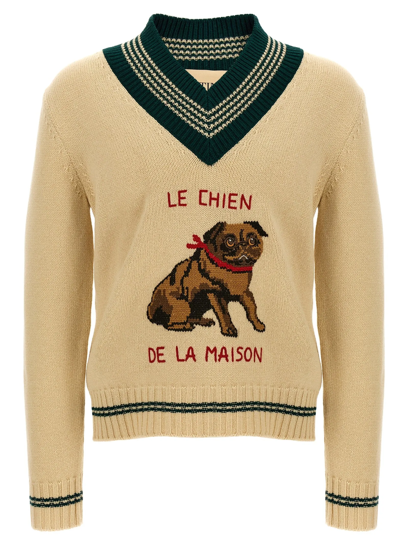Le Chien De La Maison Maglioni Beige