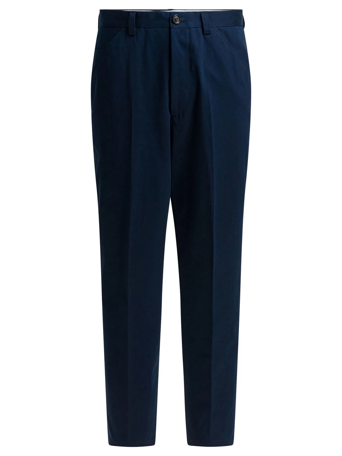 Tapered Pants Trousers Blu