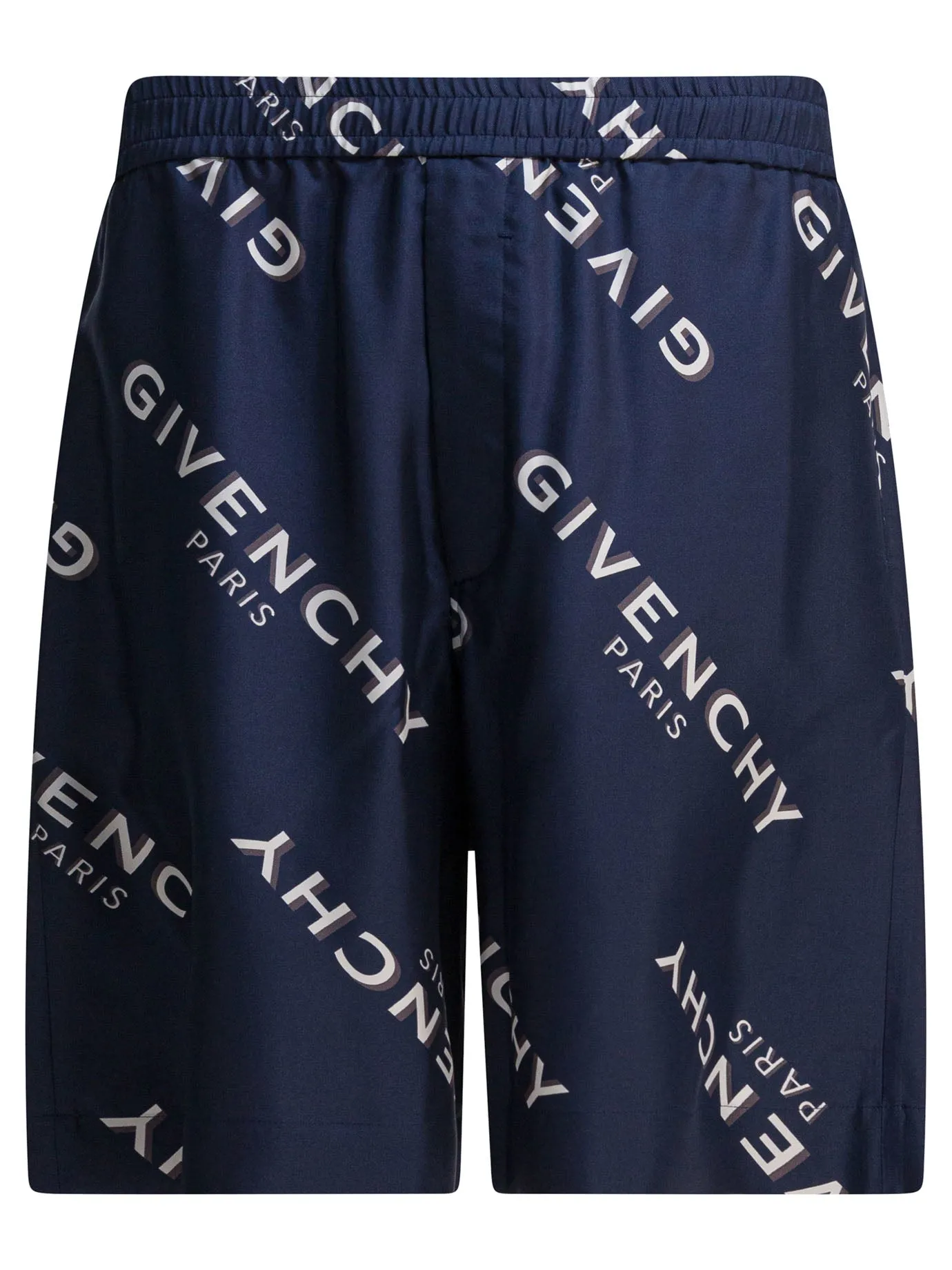 Givenchy Shadow Shorts Blu