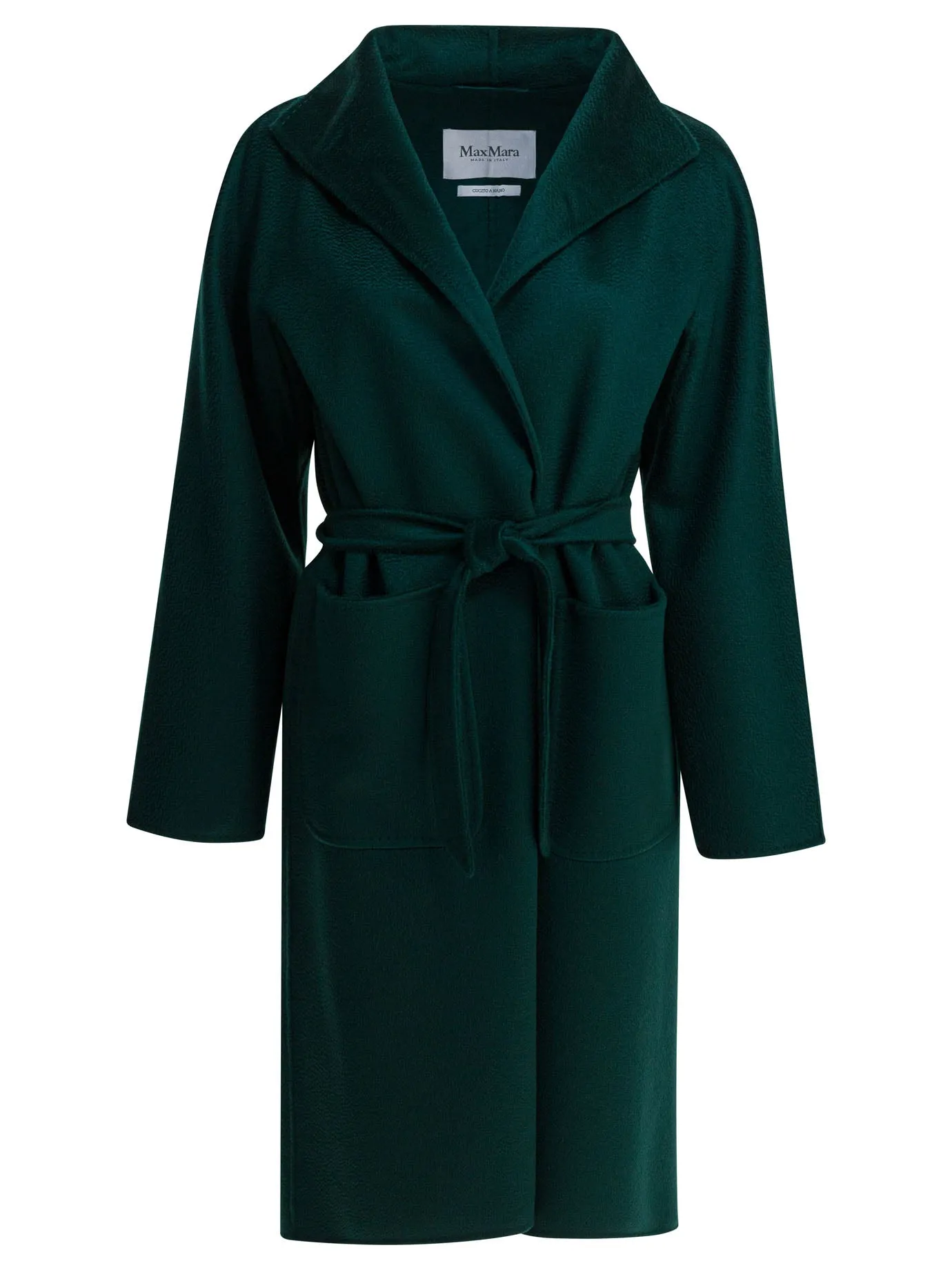 Cashmere Midi Coat Coats Verde