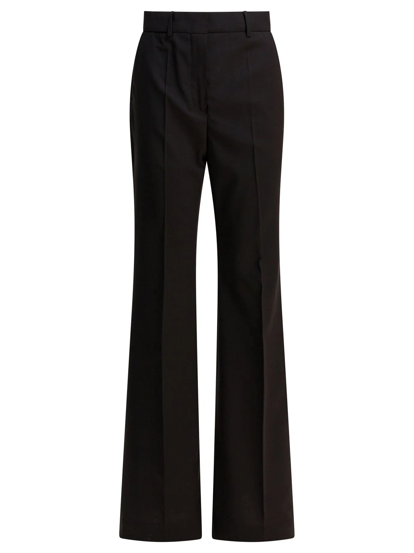 Wool Pants Trousers Marrone