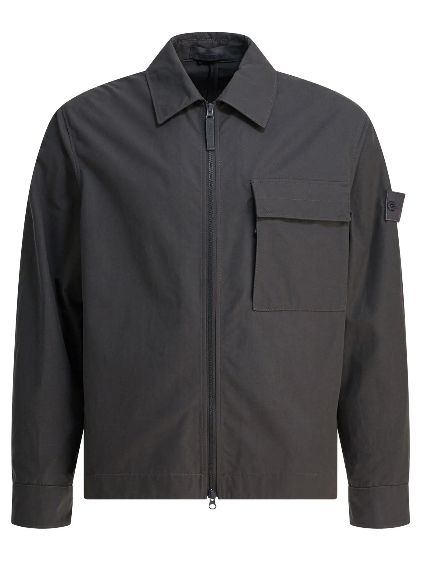 Organic Cotton Jacket Giacche Grey