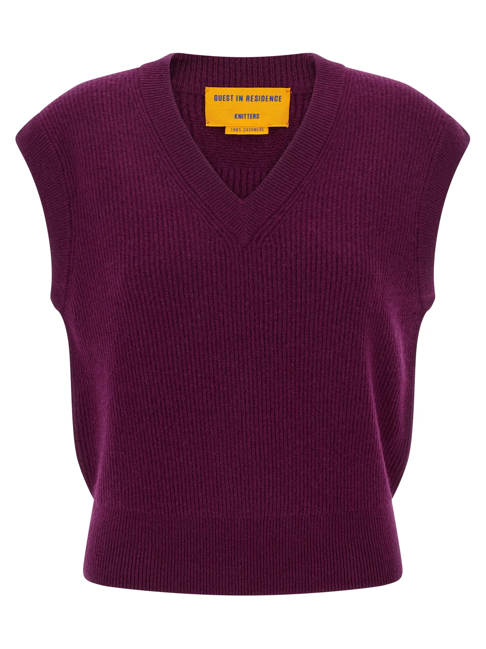 Rib Gilet Viola