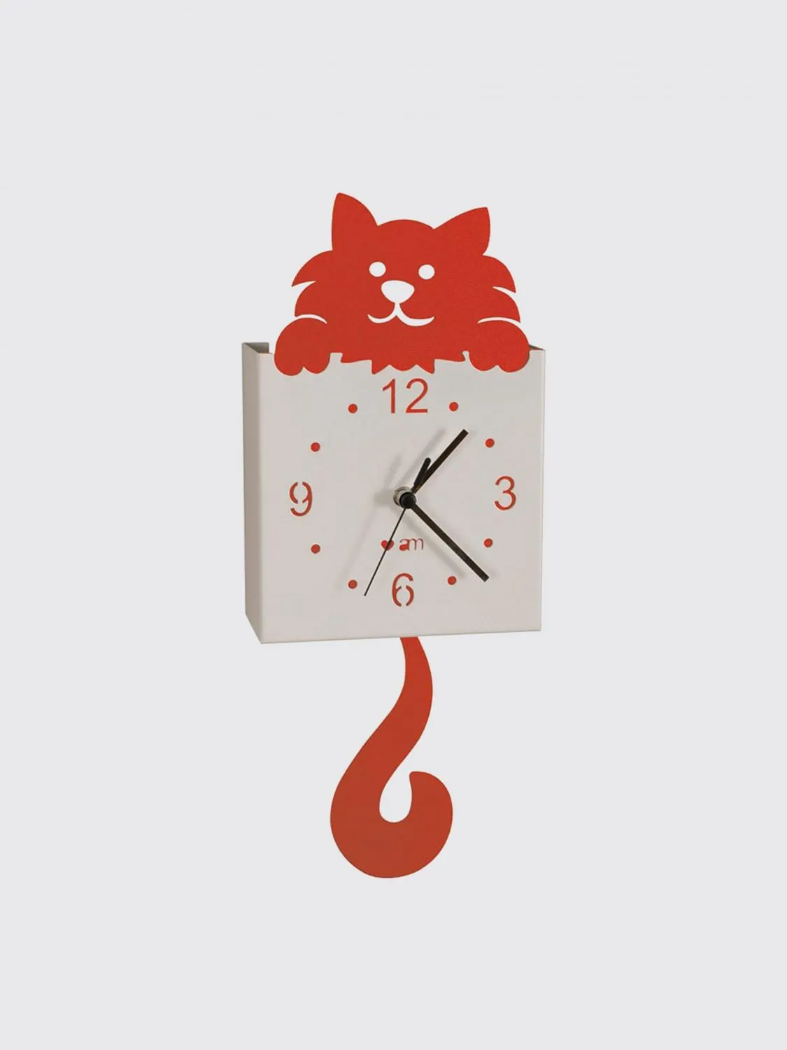 Orologio a pendolo Gatto Arti E Mestieri in metallo