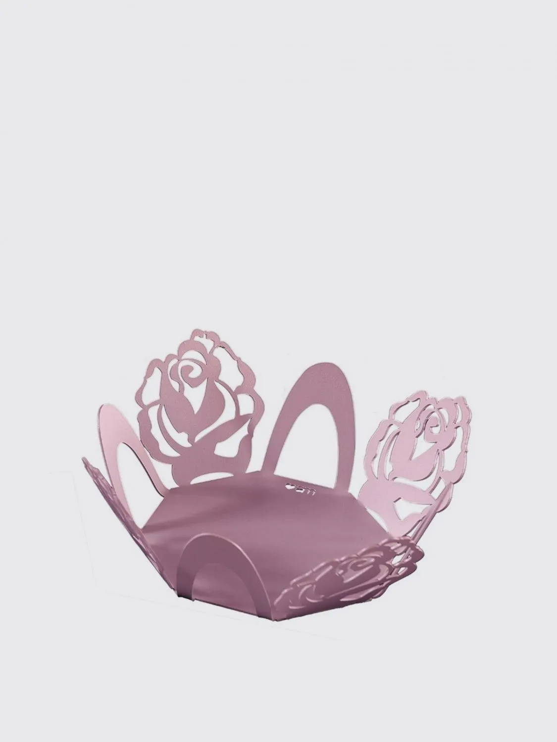 Fruttiera Rosa grande Arti E Mestieri in metallo