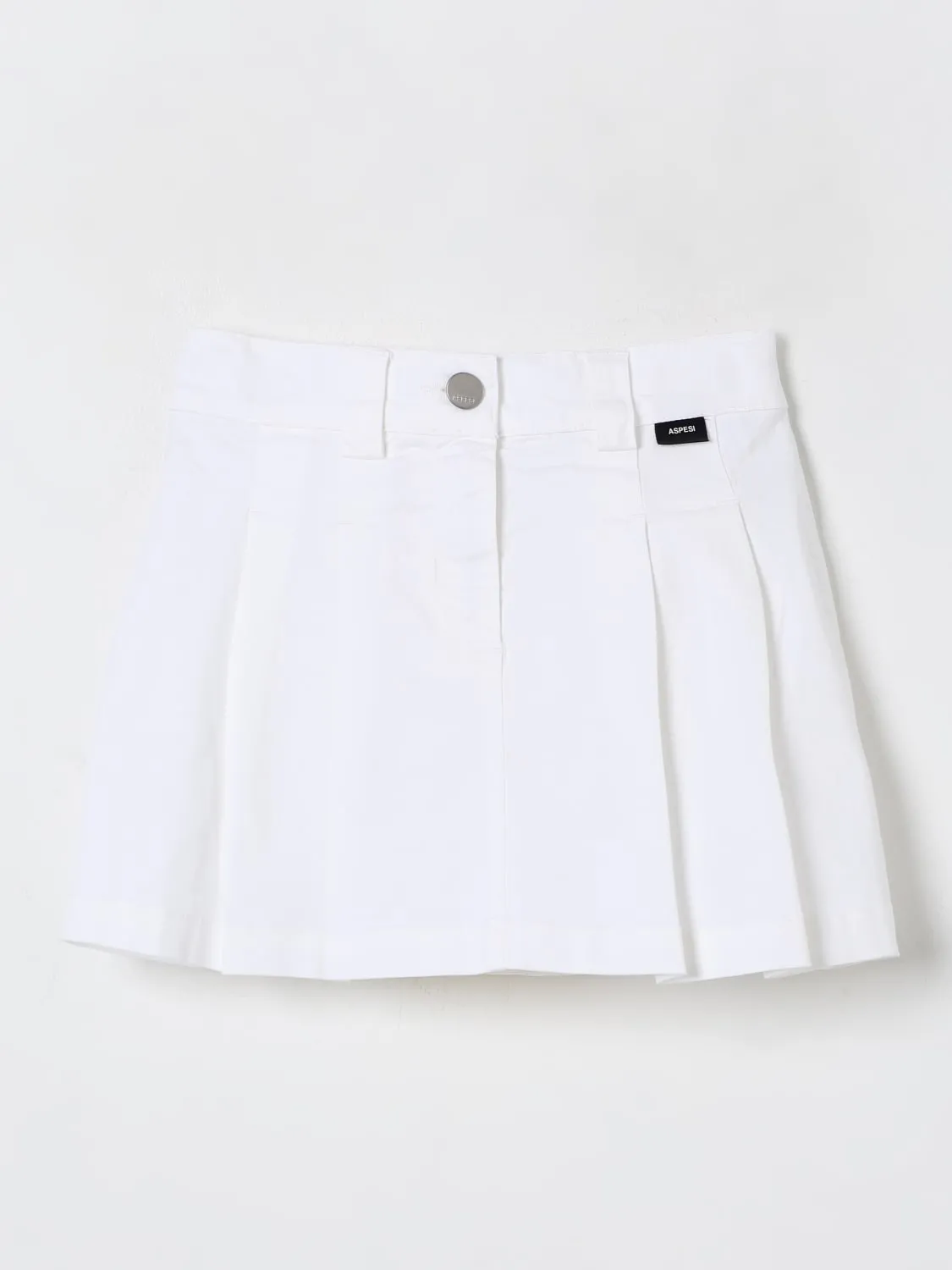 Gonna di cotone plissettata Aspesi