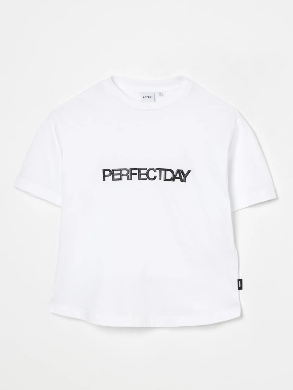 T-shirt in cotone con stampa Perfectday Aspesi