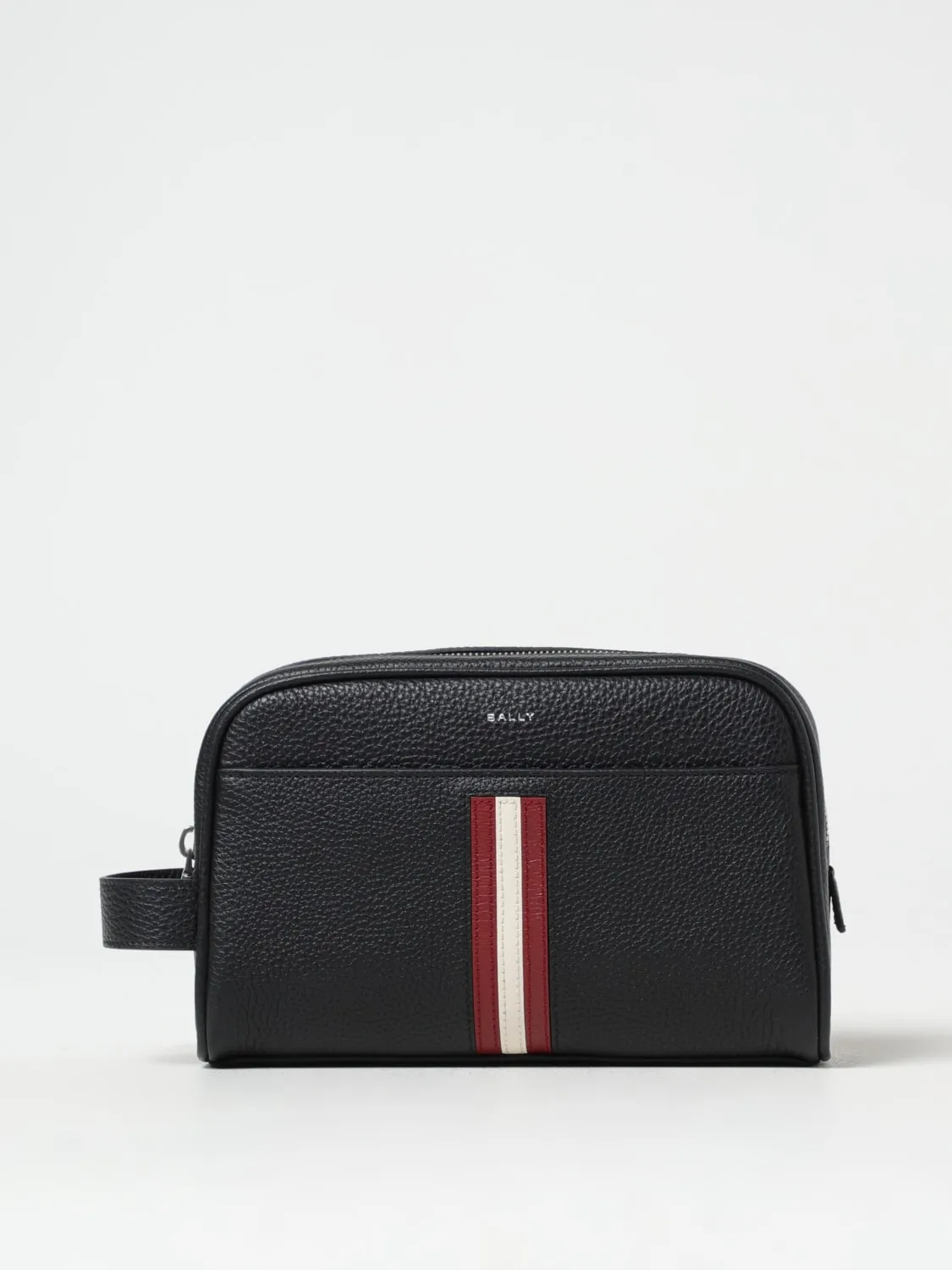 Beauty case Bally in pelle a grana