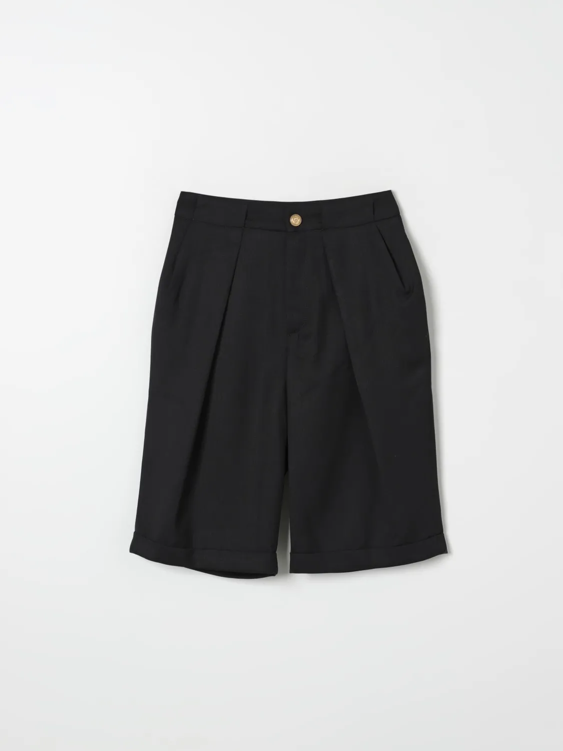 Bermuda Balmain Kids in lana vergine