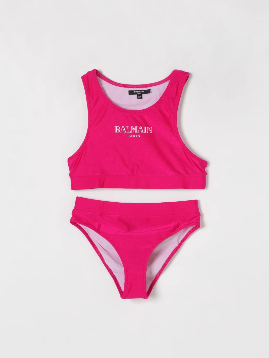 Costume da bagno bikini con logo Balmain
